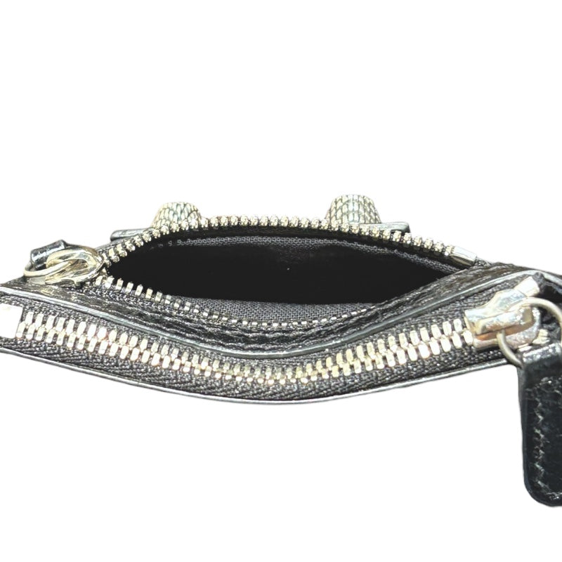 バレンシアガ BALENCIAGA コインケース ブラック レザー ユニセックス コインケース