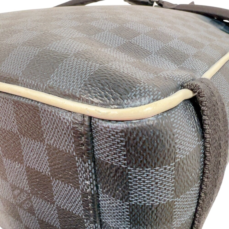 ルイ・ヴィトン LOUIS VUITTON ジョッシュ アメリカズカップ2017 N41612 ブラック　シルバー金具 ダミエ・グラフィット メンズ リュック・デイパック