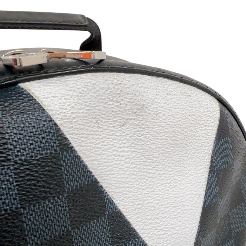 ルイ・ヴィトン LOUIS VUITTON ジョッシュ アメリカズカップ2017 N41612 ブラック　シルバー金具 ダミエ・グラフィット メンズ リュック・デイパック