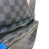 ルイ・ヴィトン LOUIS VUITTON ジョッシュ アメリカズカップ2017 N41612 ブラック　シルバー金具 ダミエ・グラフィット メンズ リュック・デイパック