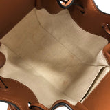 ロエベ LOEWE ハンモック ドローストリング ミニ 314.30.V07 ブラウン カーフ レディース ショルダーバッグ