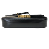 セリーヌ CELINE ショルダーバッグ クロード 194143 ブラック ゴールド金具 カーフ レディース ショルダーバッグ