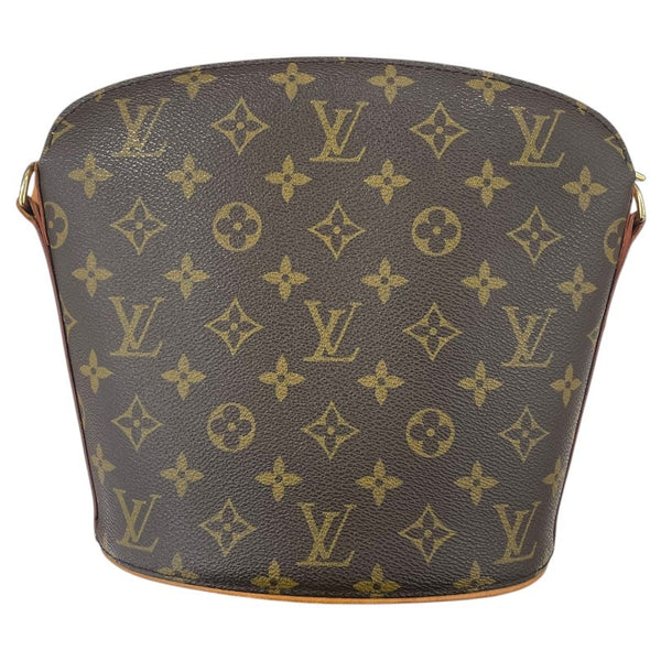 ルイ・ヴィトン LOUIS VUITTON ドルーオ M51290 ブラウン ゴールド金具 PVC モノグラム レディース ショルダーバッグ