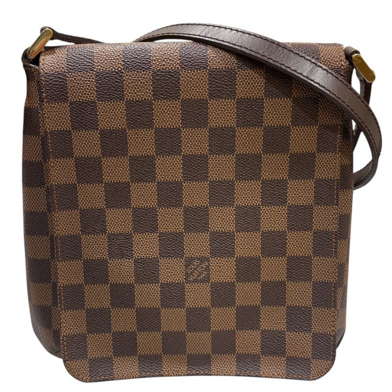 ルイ・ヴィトン LOUIS VUITTON ミュゼット サルサ ロング N51300 ブラウン ダミエ レディース ショルダーバッグ