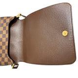 ルイ・ヴィトン LOUIS VUITTON ミュゼット サルサ ロング N51300 ブラウン ダミエ レディース ショルダーバッグ