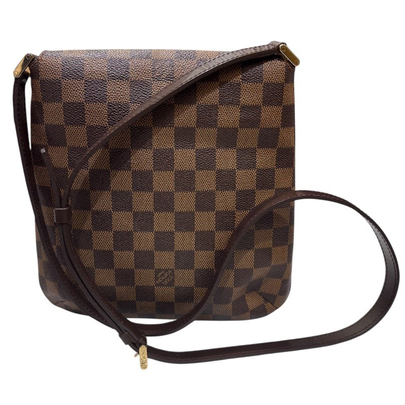 ルイ・ヴィトン LOUIS VUITTON ミュゼット サルサ ロング N51300 ブラウン ダミエ レディース ショルダーバッグ