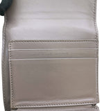 セリーヌ CELINE スモール トリフォールド ウォレット 10B573 ベージュ ドラムドカーフ レディース 二つ折り財布