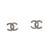 シャネル CHANEL ココマークピアス シルバー メタル・パール・ストラス アクセサリー