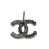 シャネル CHANEL ココマークピアス シルバー メタル・パール・ストラス アクセサリー