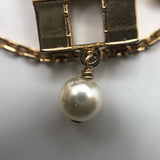 クリスチャン・ディオール Christian Dior ブランドゥパリ ブローチ メタル/パール ジュエリー