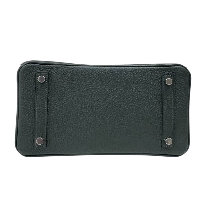 エルメス HERMES バーキン25 K刻 ヴェールフォンセ シルバー金具 トゴ レディース ハンドバッグ