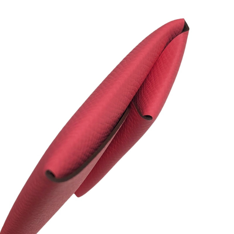 エルメス HERMES バスティアヴェルソ　スペシャルオーダー ローズアザレ エプソン レディース コインケース