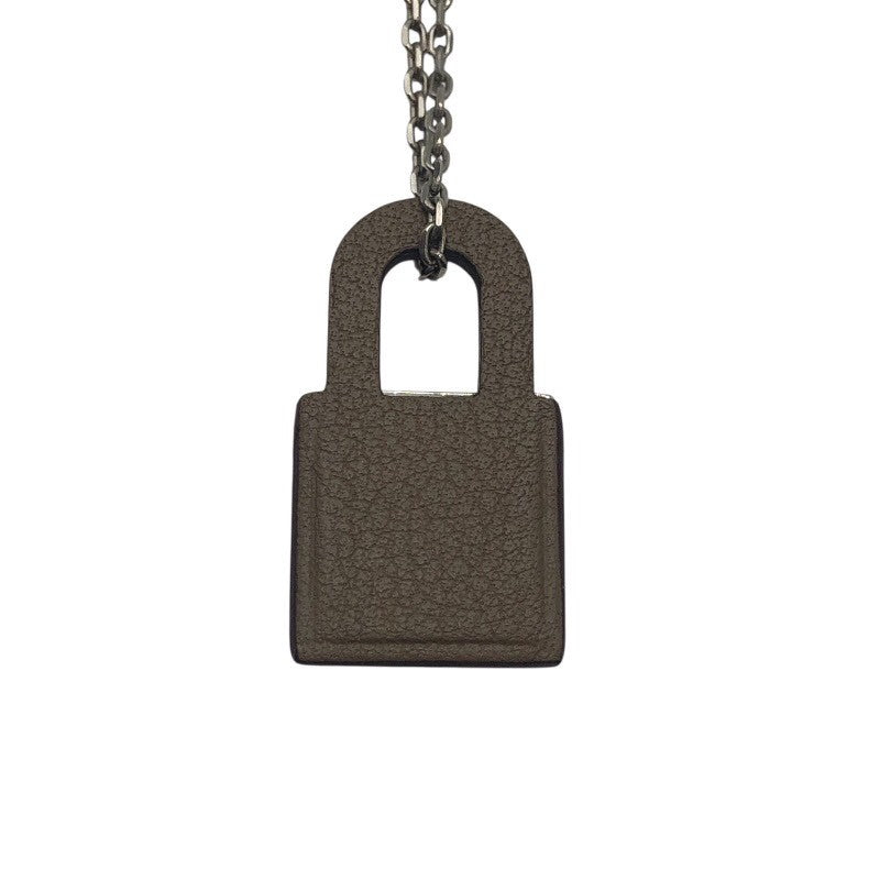 エルメス HERMES オーケリーPM エトゥープ×シルバー スイフト/メタル ジュエリー