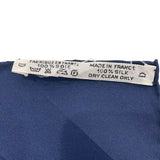 エルメス HERMES カレ90 BRIDES de GALA ブルー シルク シルク レディース スカーフ