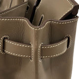 エルメス HERMES バーキン30 □J刻 エトゥープ シルバー金具 スイフト レディース ハンドバッグ