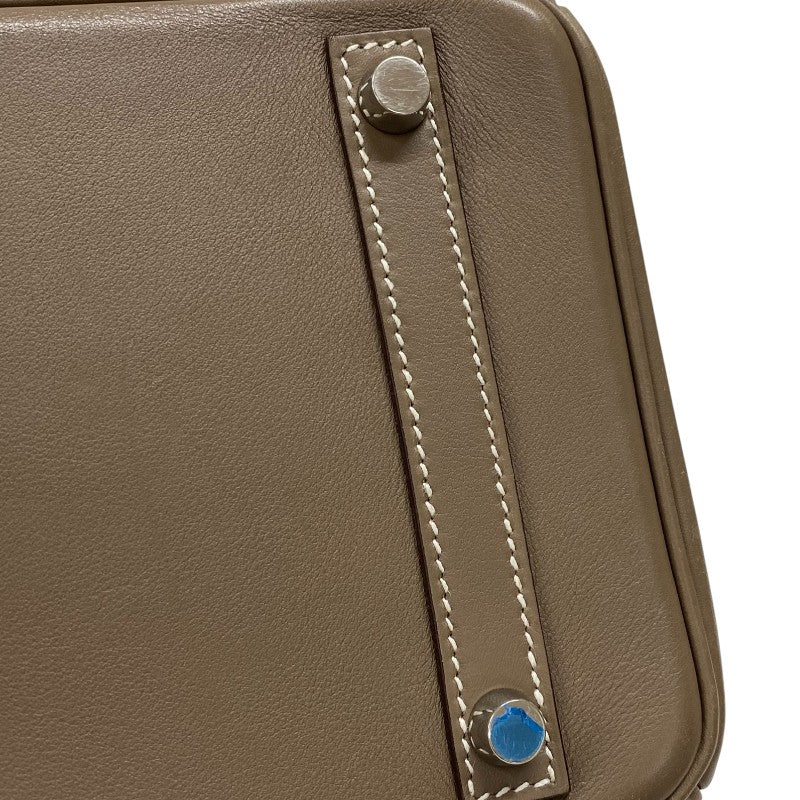 エルメス HERMES バーキン30 □J刻 エトゥープ シルバー金具 スイフト レディース ハンドバッグ