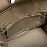 エルメス HERMES バーキン30 □J刻 エトゥープ シルバー金具 スイフト レディース ハンドバッグ