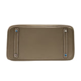 エルメス HERMES バーキン30 □J刻 エトゥープ シルバー金具 スイフト レディース ハンドバッグ