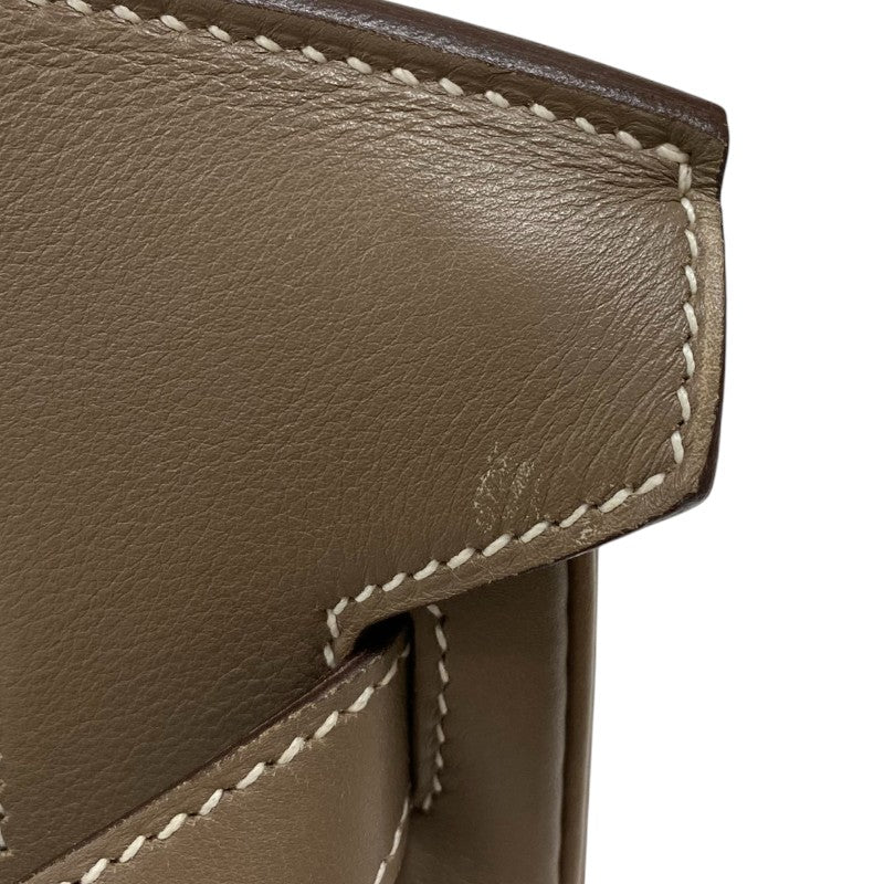 エルメス HERMES バーキン30 □J刻 エトゥープ シルバー金具 スイフト レディース ハンドバッグ