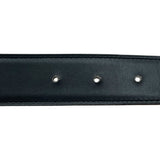 エルメス HERMES コンスタンス ベルト 75cm □F刻 ブラック・ゴールド ガリバー・トゴ レディース ベルト