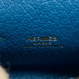 エルメス HERMES ケリーツイリーチャーム B刻 ブルーイズミール ゴールド金具 タデラクト レディース バッグチャーム