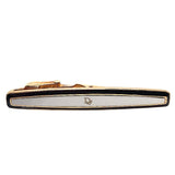 クリスチャン・ディオール Christian Dior ネクタイピン タイピン ホワイト×GD金具 メタル/GD メンズ タイピン