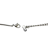 クリスチャン・ディオール Christian Dior キューブネックレス シルバー SV レディース ネックレス