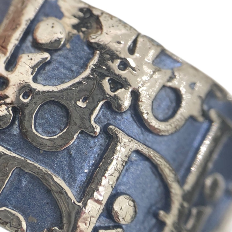 クリスチャン・ディオール Christian Dior トロッターリング ブルー メタル リング・指輪