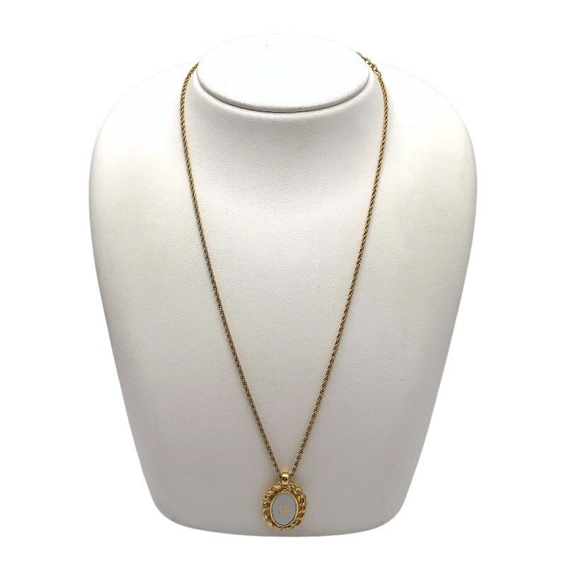 クリスチャン・ディオール Christian Dior ネックレス メタル ジュエリー