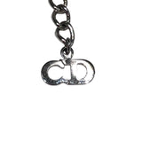 クリスチャン・ディオール Christian Dior キューブネックレス シルバー メッキ アクセサリー