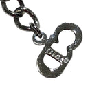 クリスチャン・ディオール Christian Dior キューブネックレス シルバー メッキ アクセサリー