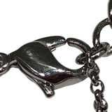 クリスチャン・ディオール Christian Dior キューブネックレス シルバー メッキ アクセサリー
