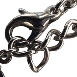 クリスチャン・ディオール Christian Dior ロゴネックレス シルバー メタル アクセサリー