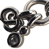 クリスチャン・ディオール Christian Dior ロゴネックレス シルバー メタル アクセサリー