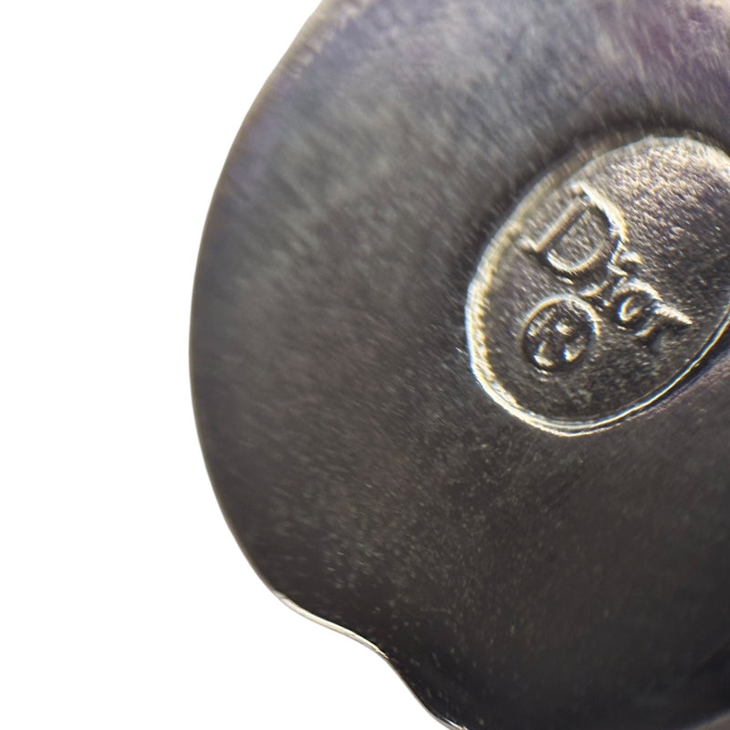 クリスチャン・ディオール Christian Dior アップルネックレス　 ピンク×シルバー×グリーン レジン・メタル アクセサリー