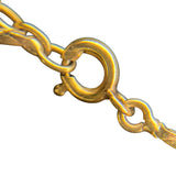 クリスチャン・ディオール Christian Dior ロゴネックレス ゴールド メタル・クリスタル ジュエリー