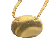 クリスチャン・ディオール Christian Dior ロゴネックレス ゴールド メタル・クリスタル ジュエリー