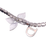 クリスチャン・ディオール Christian Dior リボンチョーカー シルバー メタル/ストラス レディース チョーカー