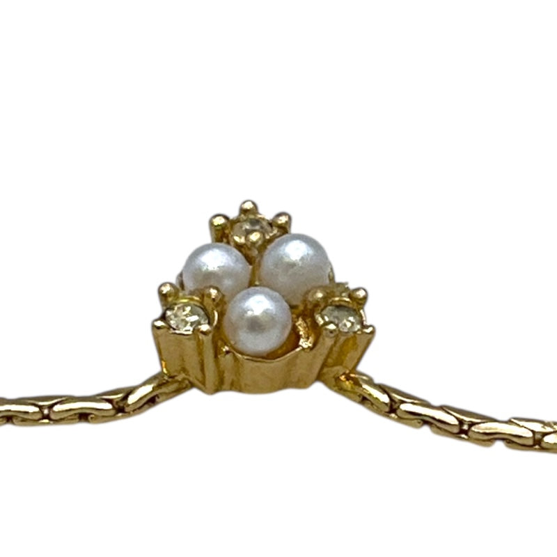 クリスチャン・ディオール Christian Dior パールネックレス ゴールド メタル/パール ジュエリー