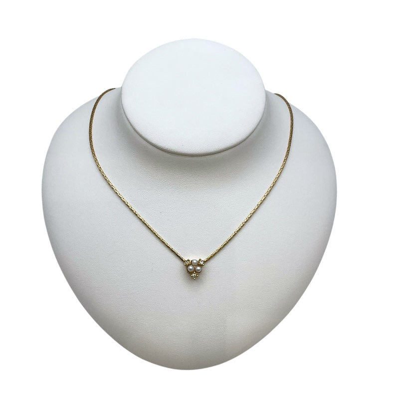 クリスチャン・ディオール Christian Dior パールネックレス ゴールド メタル/パール ジュエリー