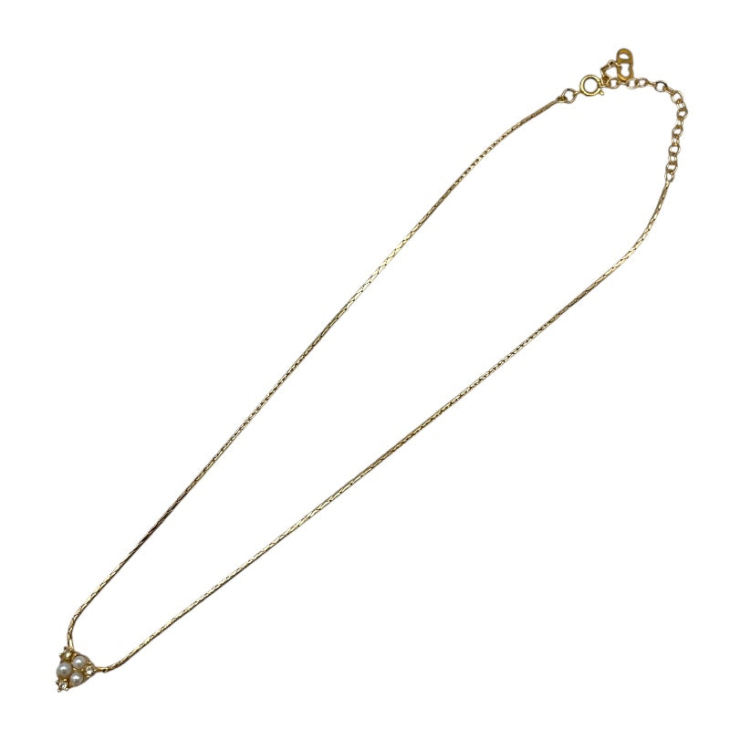 クリスチャン・ディオール Christian Dior パールネックレス ゴールド メタル/パール ジュエリー