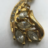 クリスチャン・ディオール Christian Dior ラインストーンネックレス メタル/クリスタル ジュエリー