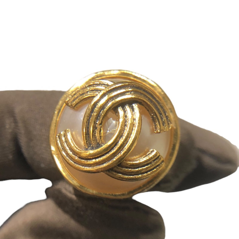 シャネル CHANEL ココマークパールイヤリング ゴールド メタル・フェイクパール アクセサリー