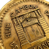 シャネル CHANEL カンボン　ブローチ ゴールド メタル アクセサリー