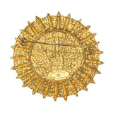 シャネル CHANEL サンブローチ ゴールド メタル アクセサリー