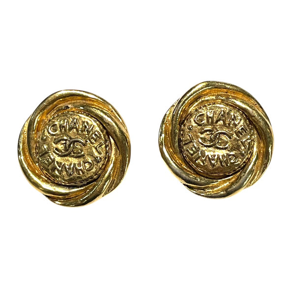 シャネル CHANEL ココマークイヤリング ゴールド GDメッキ/メタル アクセサリー