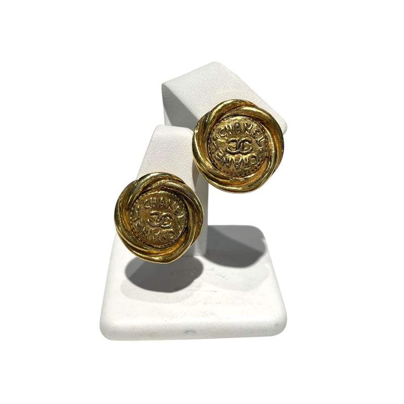 シャネル CHANEL ココマークイヤリング ゴールド GDメッキ/メタル アクセサリー