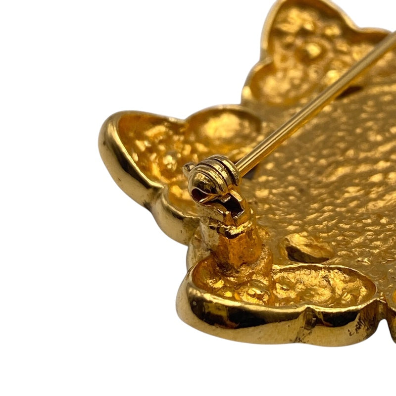 シャネル CHANEL パールブローチ ゴールド メタル/パール レディース ブローチ