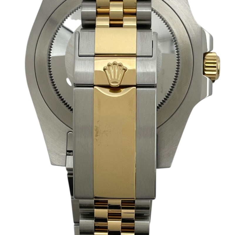 ロレックス ROLEX GMTマスター2 126713GRNR ブラック K18/SS 自動巻き メンズ 腕時計