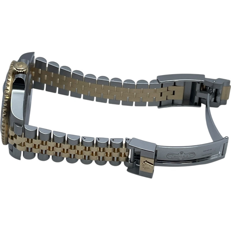 ロレックス ROLEX GMTマスター2 126713GRNR ブラック K18/SS 自動巻き メンズ 腕時計